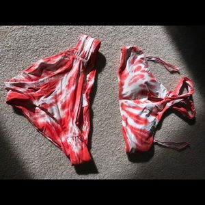 Lucky Brand tye Dye Bikini worn once size small